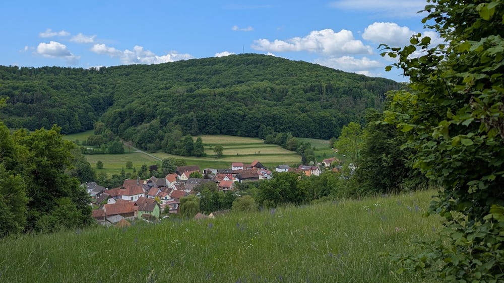 View of Burglesau, Germany on May 16, 2025.