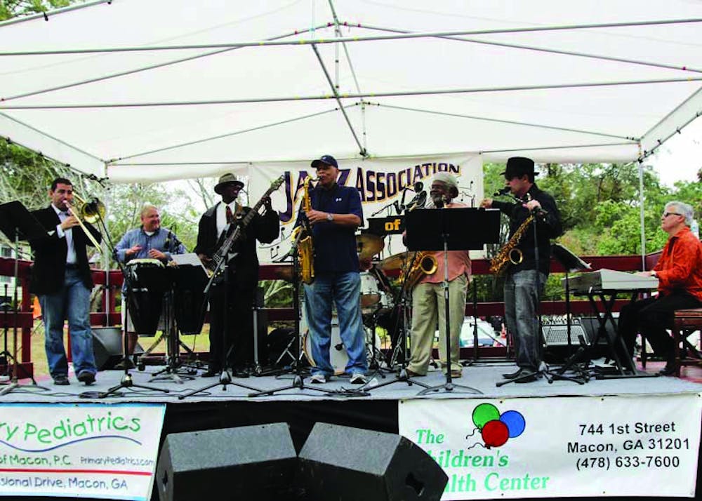 Performers at the jazz festival. Photos provided by  the Jazz Association of Macon. 