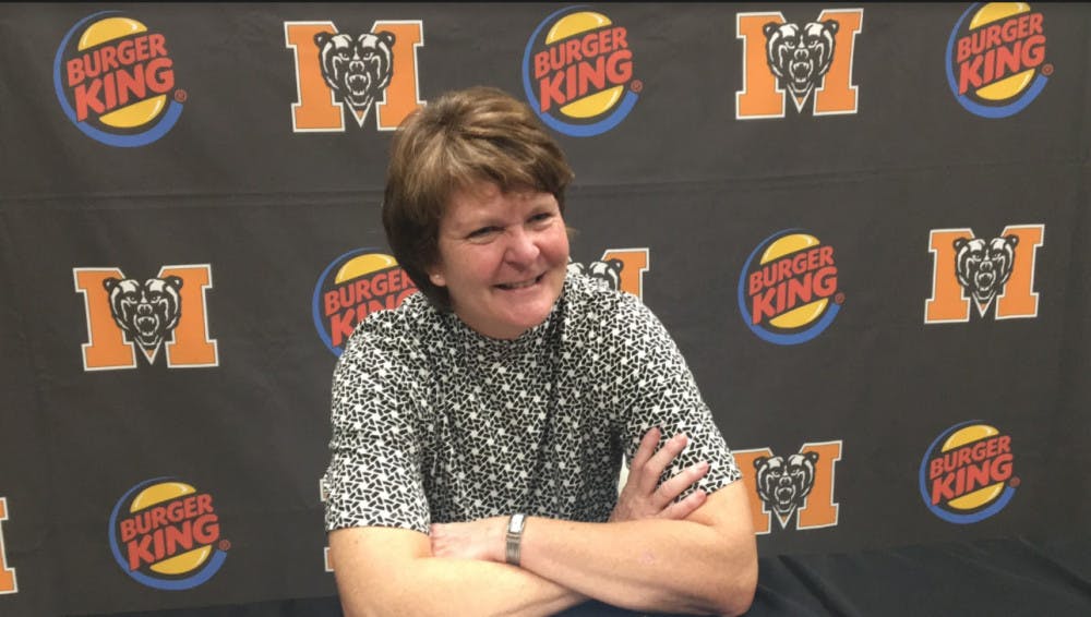 Coach Susie Gardner has placed the emphasis on being more aggressive defensively. The eighth year head coach even brought in Mercer Football Defensive Coordinator Mike Kolakowski to preach effort on the defensive end.