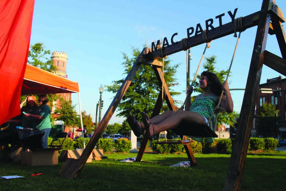 The Student Government Organization hosts a Mac Party for Mercer students and others to come and experience what Macon has to offer.
