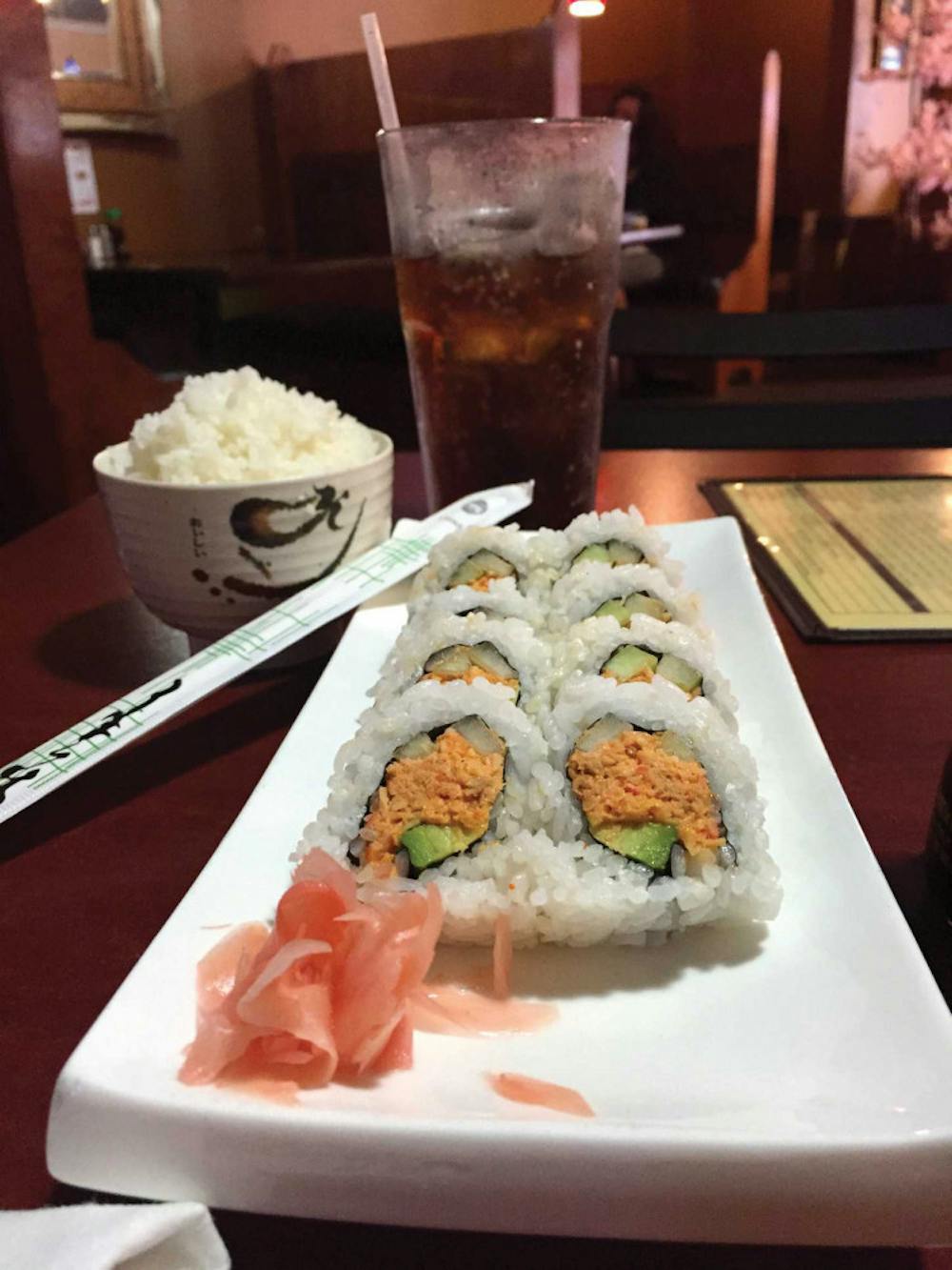 Cathedral Coffee offers several lunch combos that include a drink, sandwich, and cup of soup. Photo by Peter Garcia.