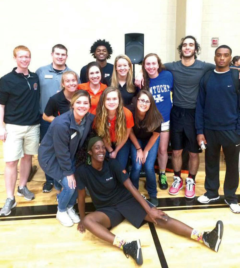 The intramural basketball officials are trained by the Mercer Intramural Official program.