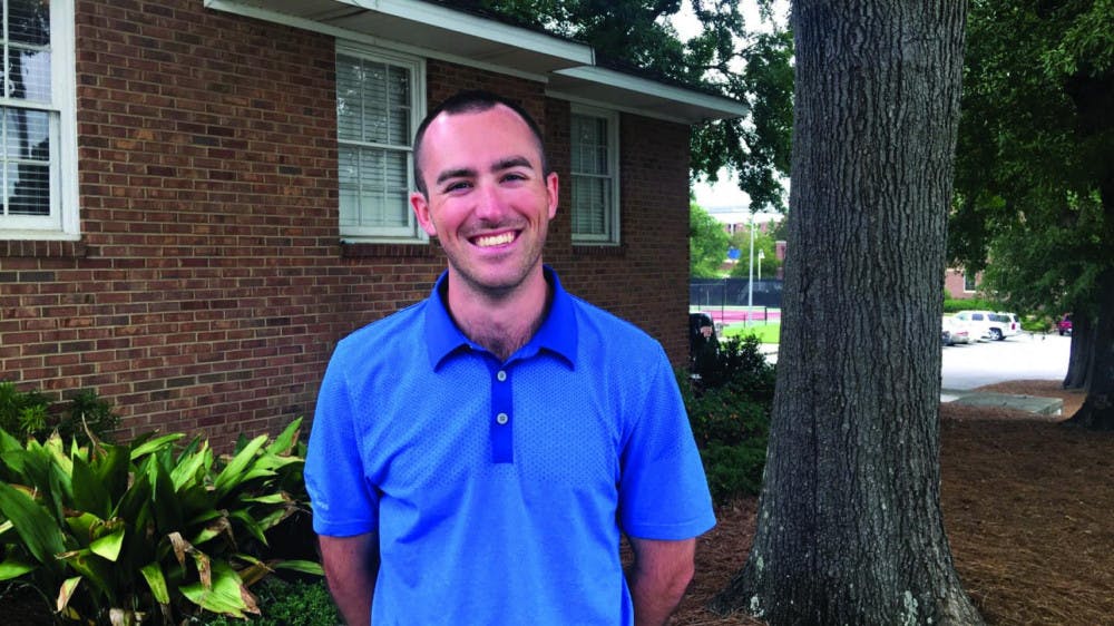Mercer’s new men’s golf assistant coach, Jordan Harlacher.

