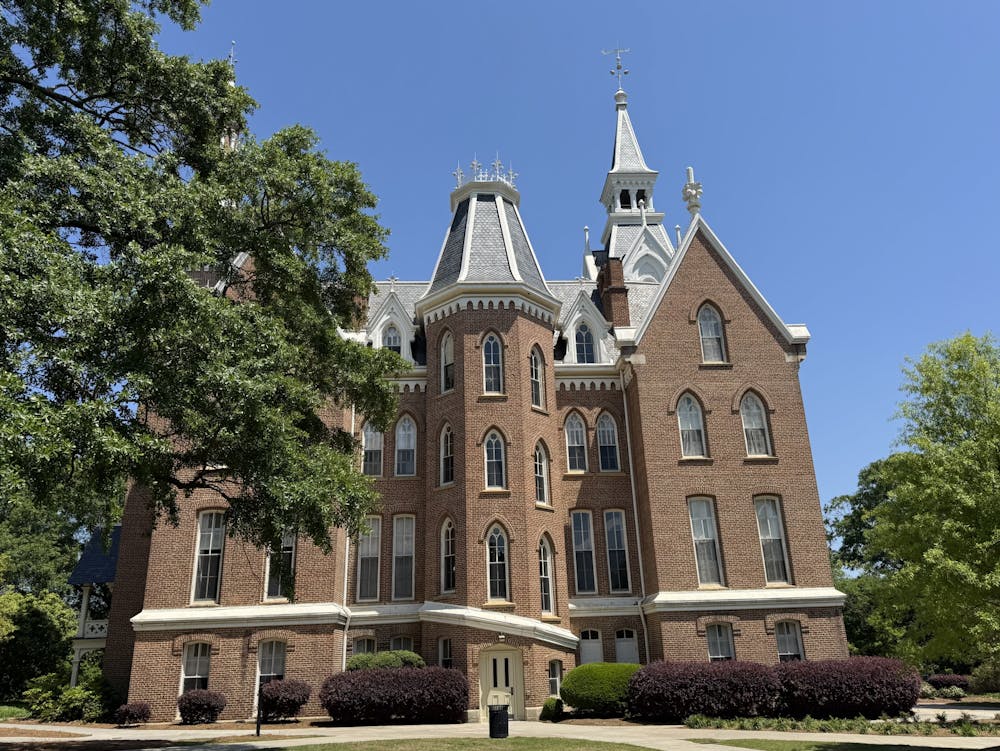 The Godsey Administration Building at Mercer University.