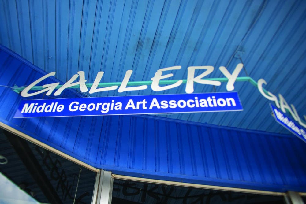 The Middle Georgia Art Association is located on Ingleside Ave.