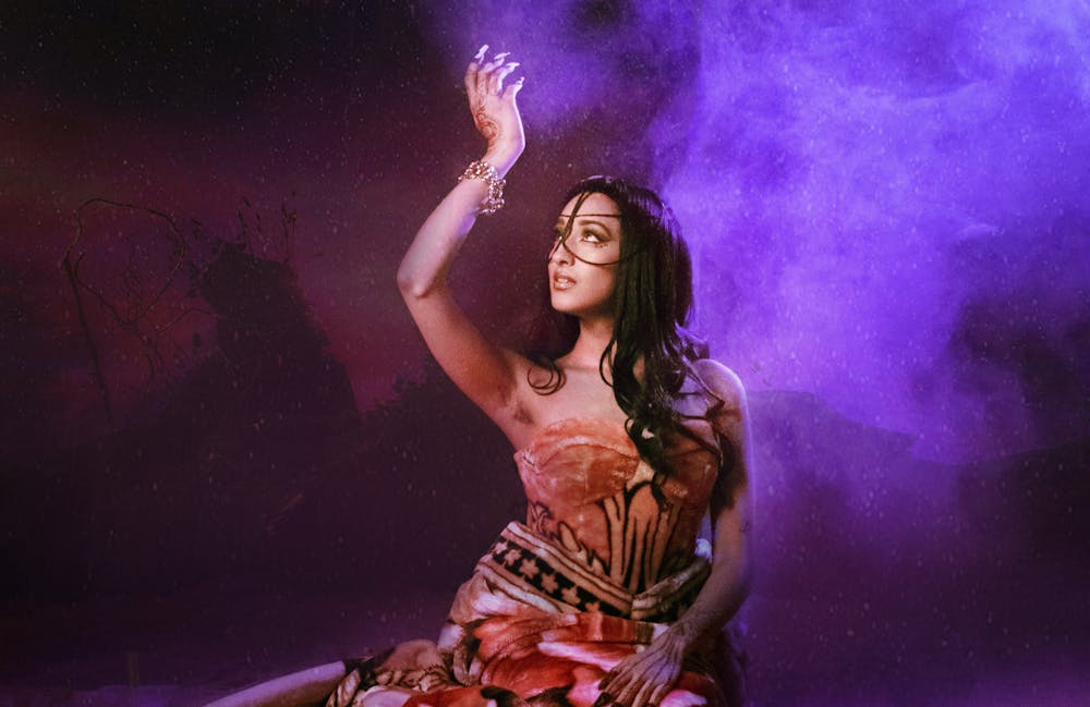 <p>“Asha’s Awakening“ is a major shift from her previous album, “Lucid,” in which Raveena explored themes of sexuality, healing, womanhood and heritage. (Photo by Furmaan Ahmed, courtesy of the artist)</p>