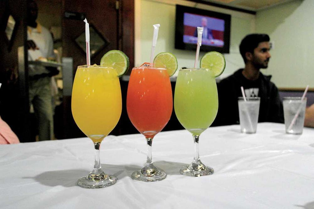 Tropical Flava offers fresh Caribbean juices made in house.