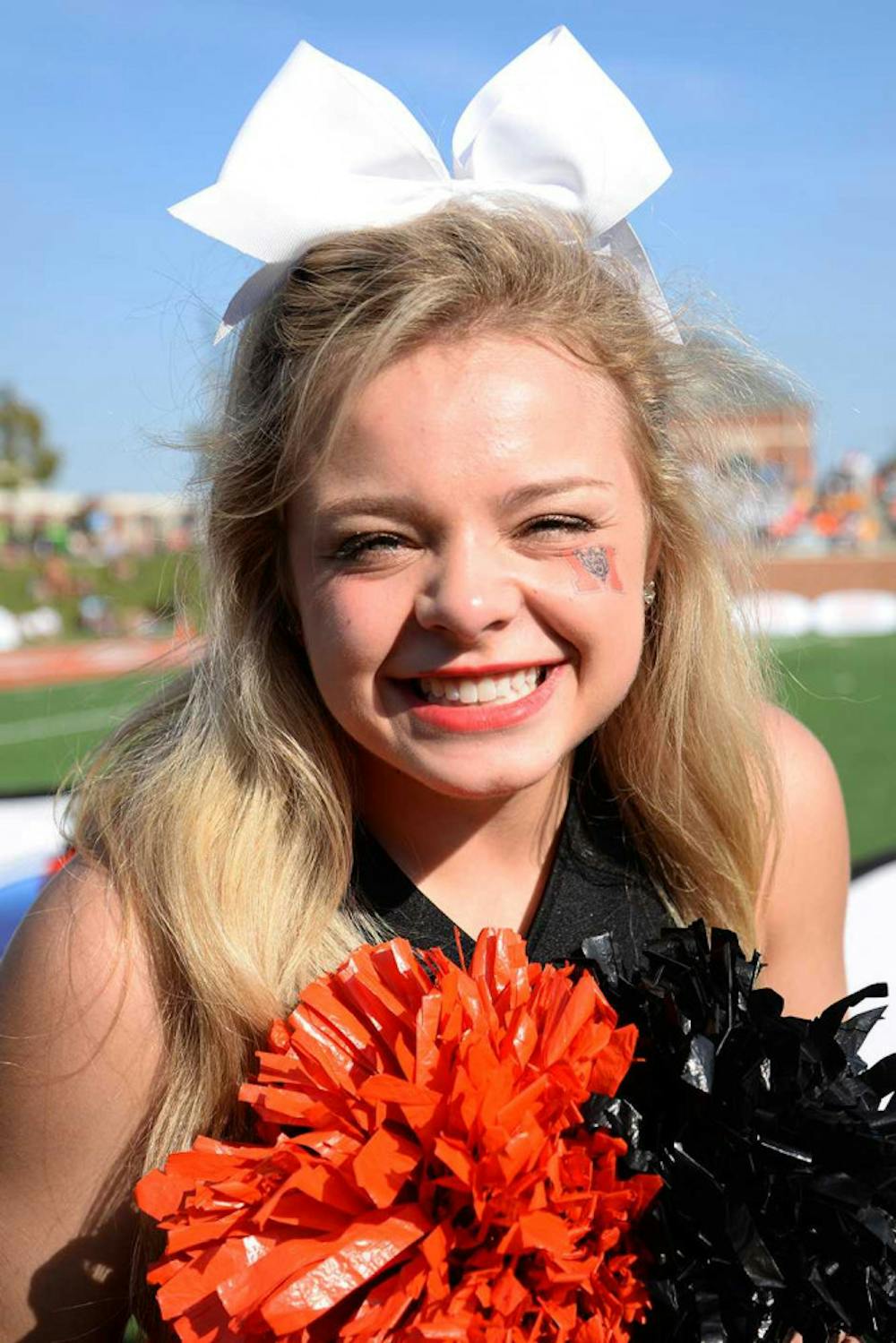 Darby Rich is a senior on the cheerleading squad who is sad about leaving, but she says she looks forward to seeing what type of impact she leaves behind.