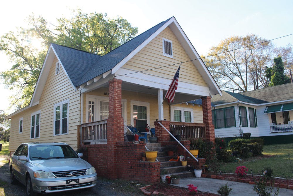 A completed Fuller Center home in Napier Heights.