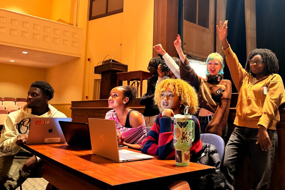 MU Runway executive committee encouraged auditioning models to walk the runway with confidence at Tuesday’s casting call on Nov. 18.