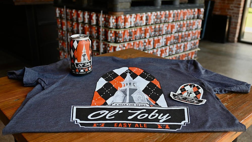 <p>Ol’ Toby Easy Ale, the official beer of Mercer Athletics, is the result of a partnership between Mercer and Fall Line Brewery Co. </p>