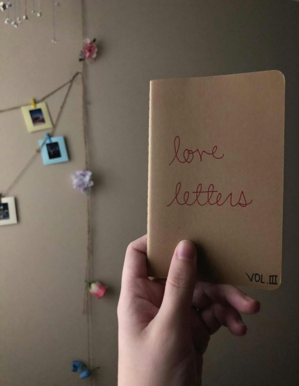 Handwritten love letters are a sweet Valentine’s Day gift.