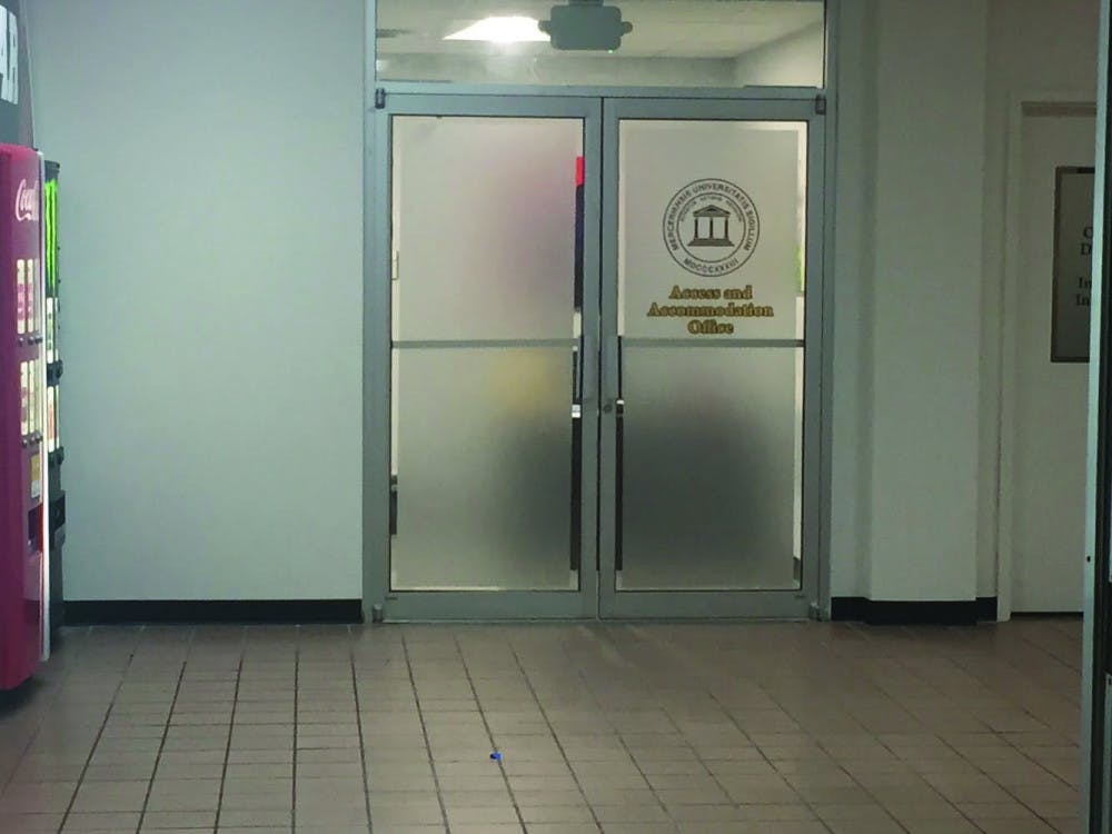 The Access and Accommodations Office is located on the first floor of the Connell Student Center.
