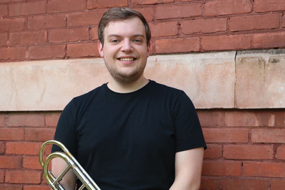 Jacob Serrett is a Music Education major at Mercer University. Photo by Chas Pridgen.
