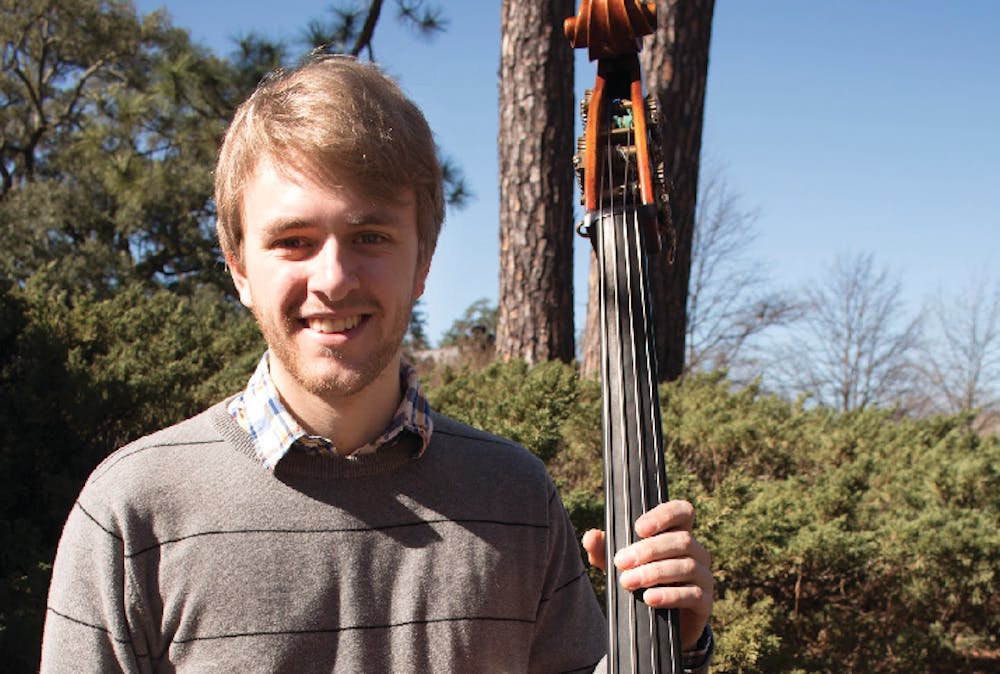 Mattias Palm is a senior double bass player with a performance major at Mercer University.