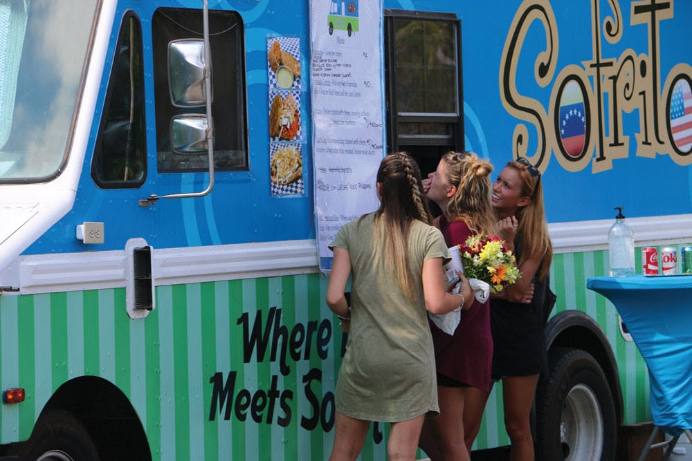 Sofrito Fusion Food Truck visits Mulberry Market.