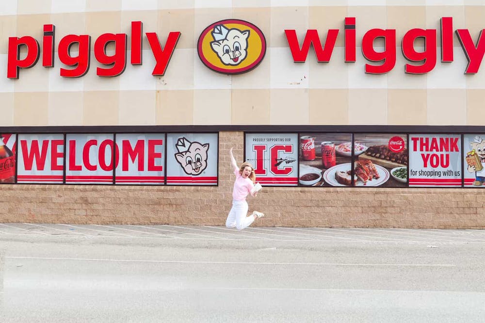 Entrepreneur Chloe Paulk ‘26 released cake mixed from her gluten-free business, "Cake It With Chloe," in 2024. Her mixed are now sold out of 10 Piggly Wiggly grocery locations across Georgia. Photo provided by Chloe Paulk.