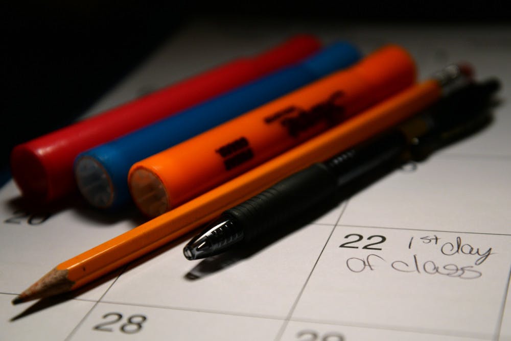 Mercer University's first day of classes is August 22, so be sure to get a planner, highlighters, pens and pencils to be ready for the new semester.