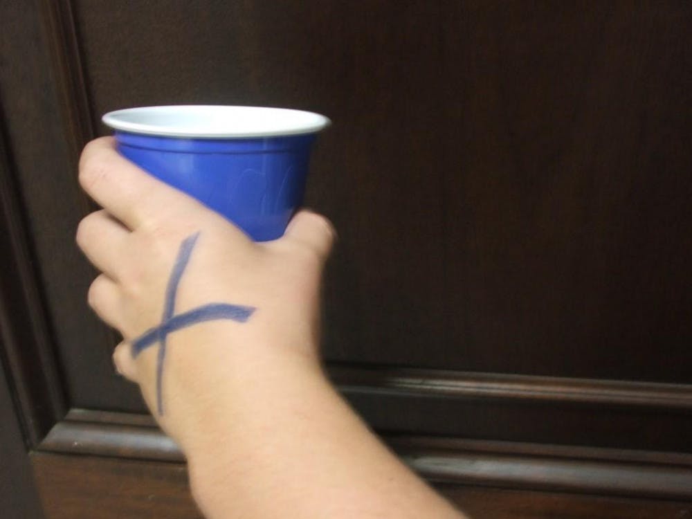 Many parents suffer from empty nest syndrome once their children leave for college. Make this transition as uncomfortable as possible for them by always having Xs on your hands.