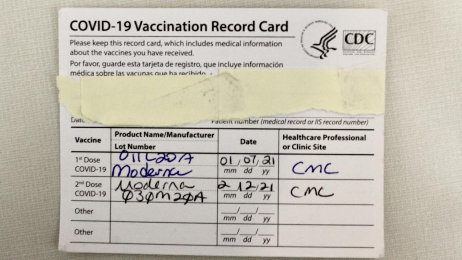 Vaccine-Card