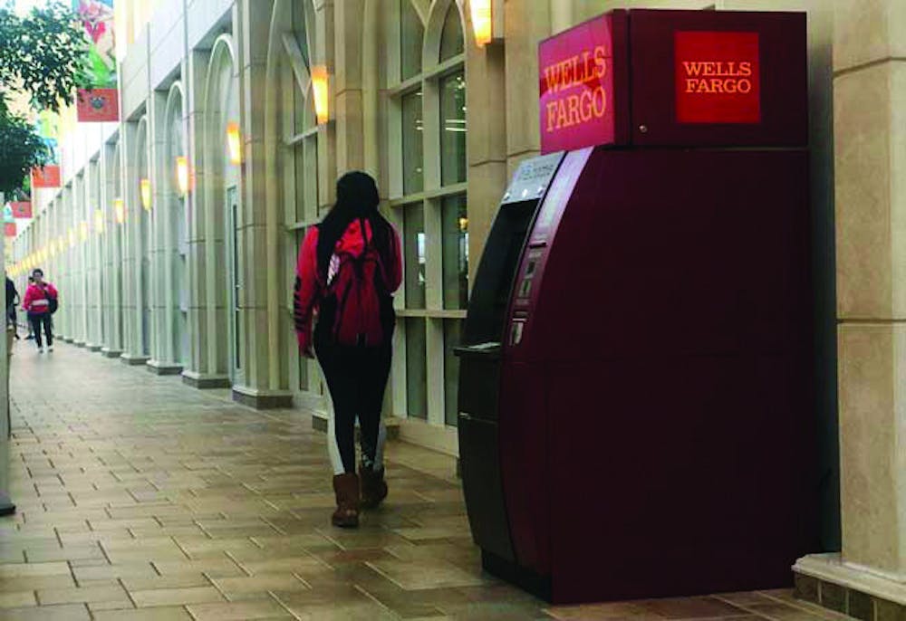 Mercer University's partnership with Wells Fargo allows students to link their Bear Card with a checking account through the bank. It also provides services such as ATMs across the school's campuses.