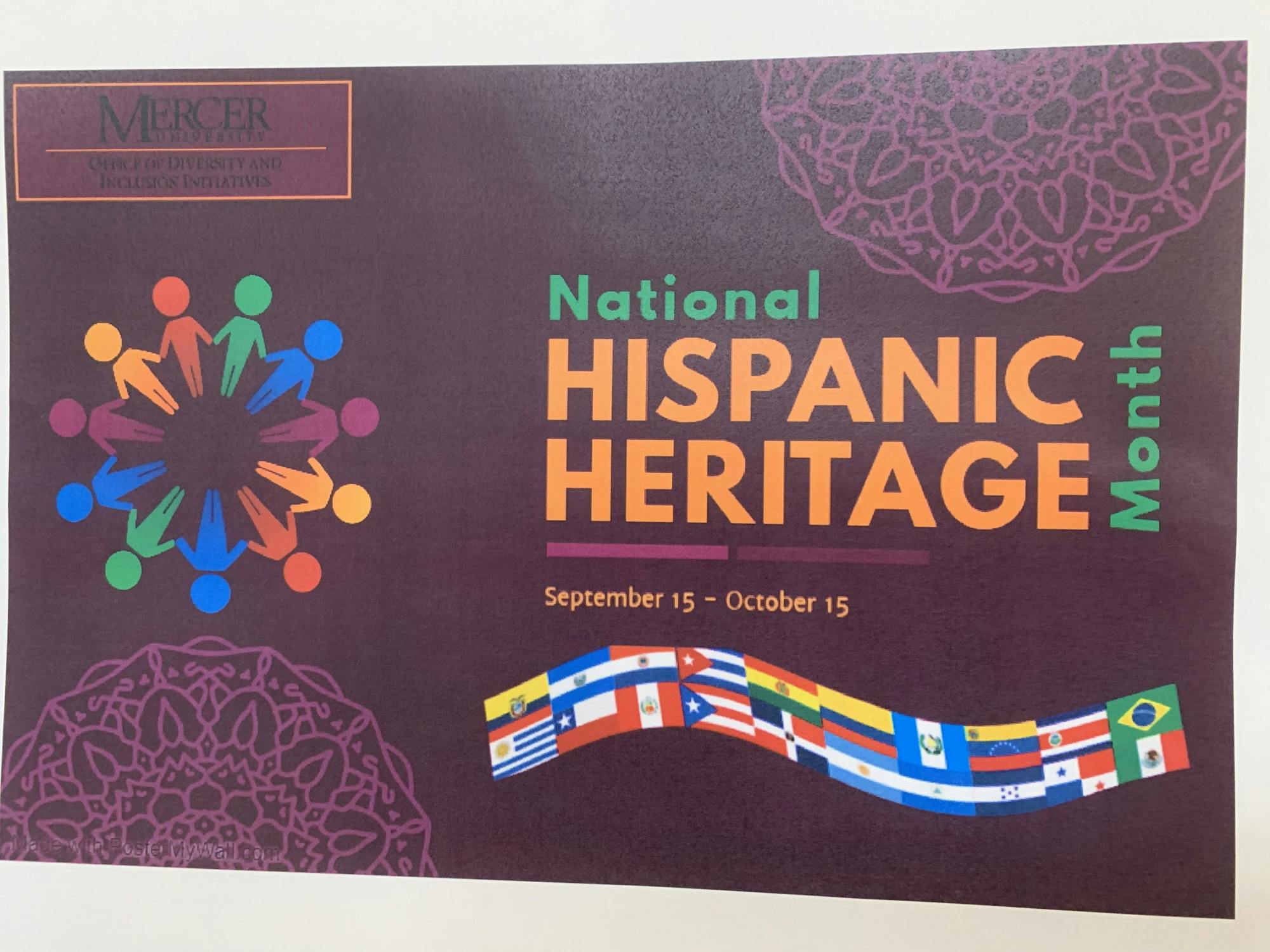 Mercer University celebrates Hispanic Heritage Month