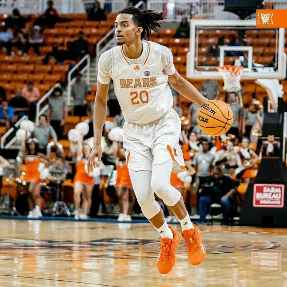 <p>A photo of Mercer&#x27;s Jalen Johnson in a previous game. </p>