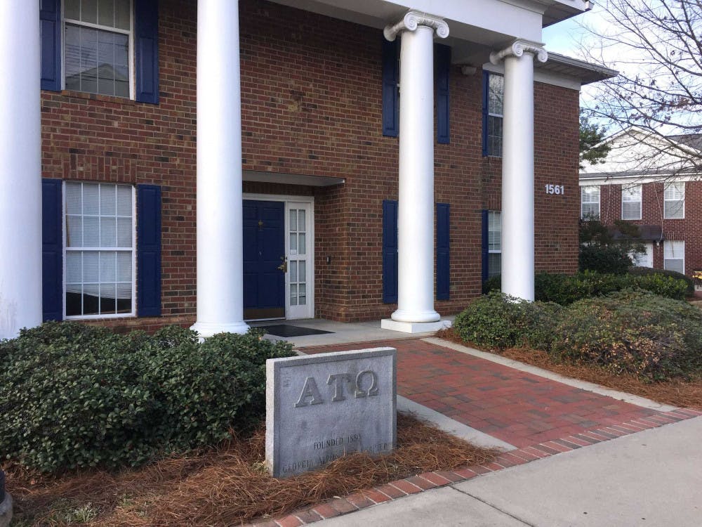 ATO is allowed to meet on campus this semester, but they cannot live in the house.