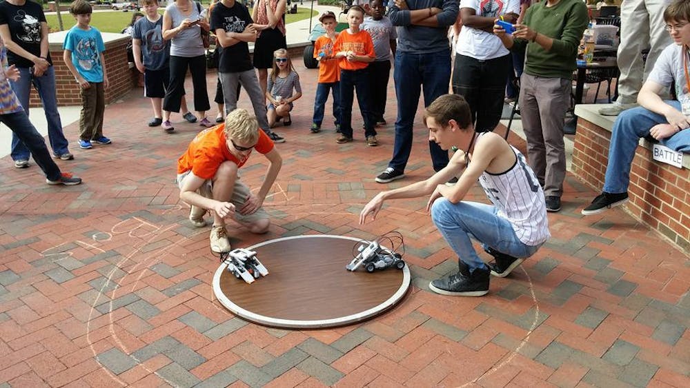 Mercer’s Battle Bot Bear’s Competition will take on Mercer's Battle Bot Bears Competition Preliminary round Oct. 24