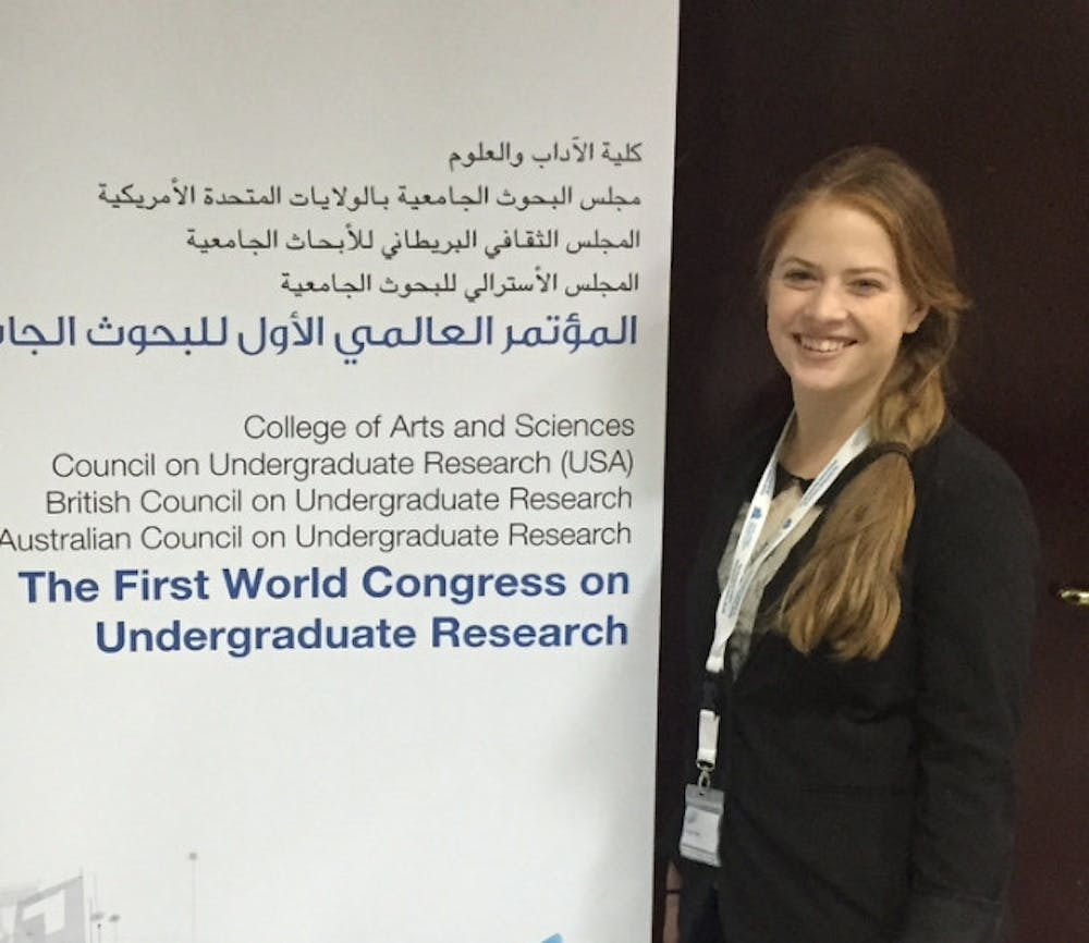 After traveling to South Africa, Alayna Williams presented her research at The First World Congress on Undergraduate Research (WCUR): “Intergenerational Differences in Perceptions of Race Relations in Cape Town, South Africa.” 