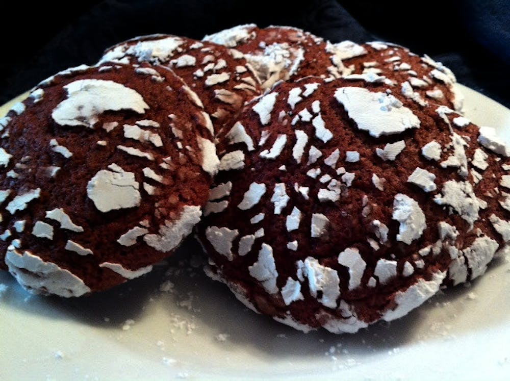 Red velvet crinkle cookies. Photo provided by Pxhere.com.
