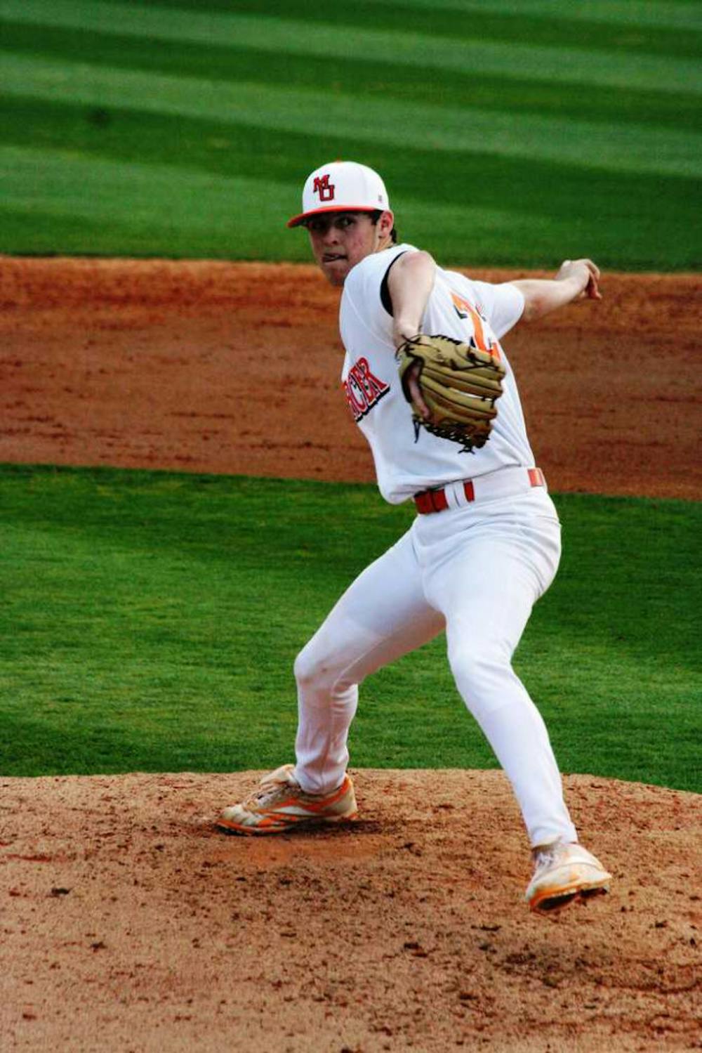 (photo courtesy of MercerBears.com) While the offensive numbers have been off of the charts, the consisent pitching has helped propel Mercer to a fast start.