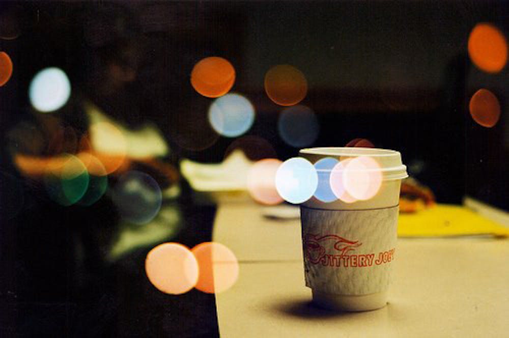 A cup of coffee from Jittery Joe's. Photo provided by Jittery Joe's.