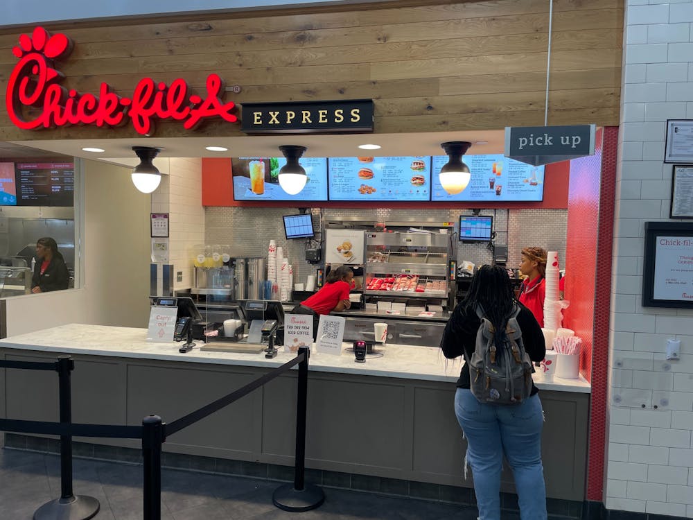The University Center Chick-fil-A had to toss produce after an insect infestation was discovered Sept. 29, 2022. 
