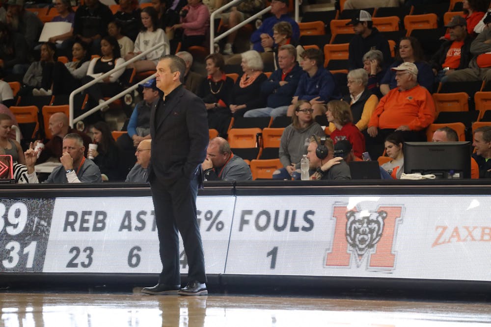 Men's basketball head coach Greg Gary has led the team for the last four seasons, amassing a 65-62 overall record with the school since first being announced in March of 2019.