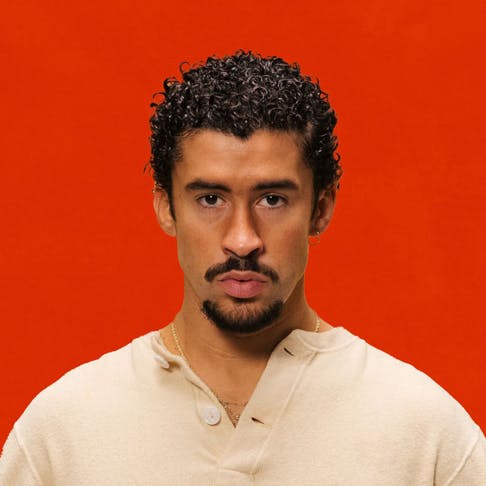 Bad Bunny has been announced as the performer for the 59th Super Bowl halftime show. (Photo courtesy of Apple Music)