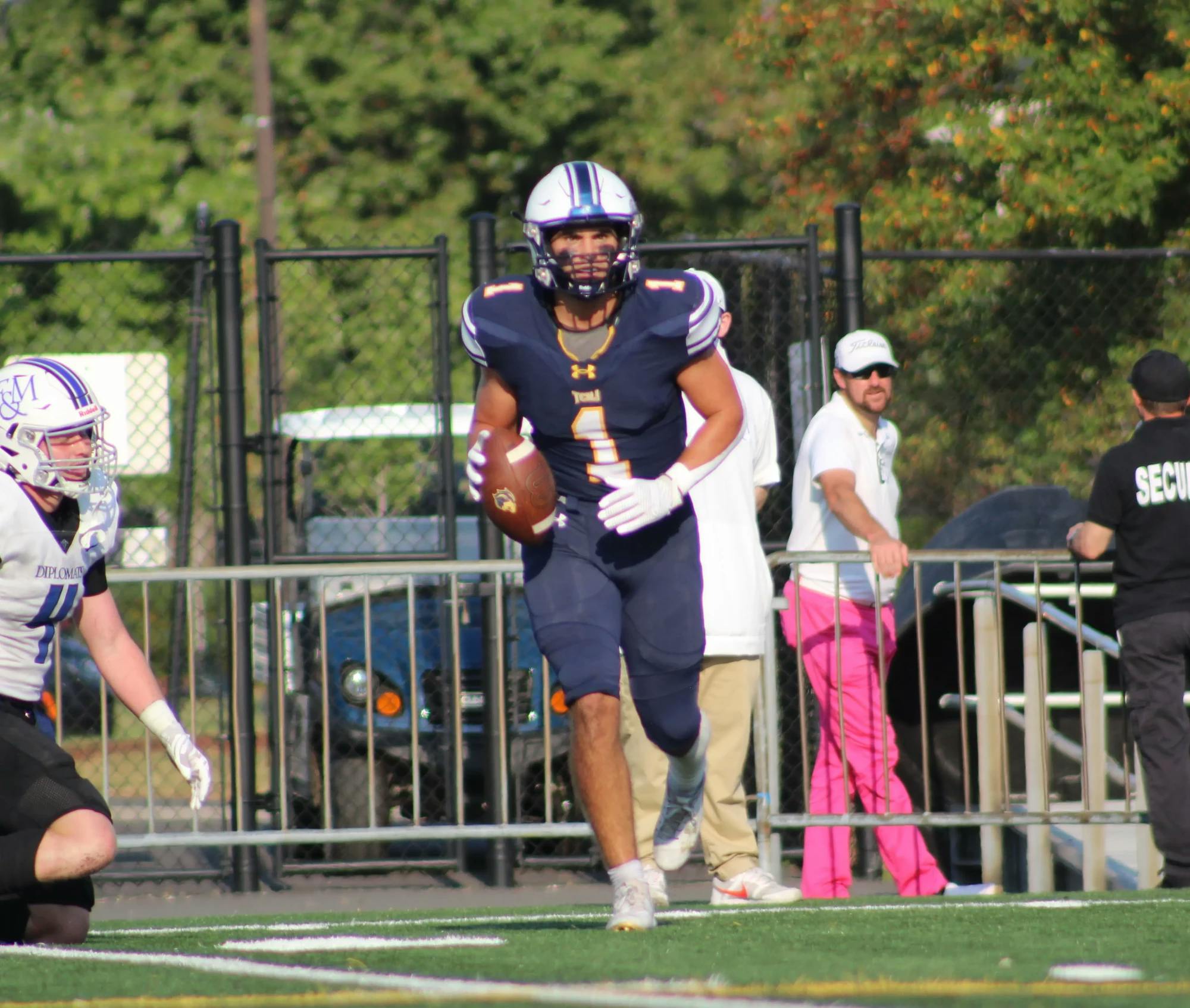 Jasinski scored eight touchdowns on the season (Photo courtesy of Elizabeth Gladstone).﻿