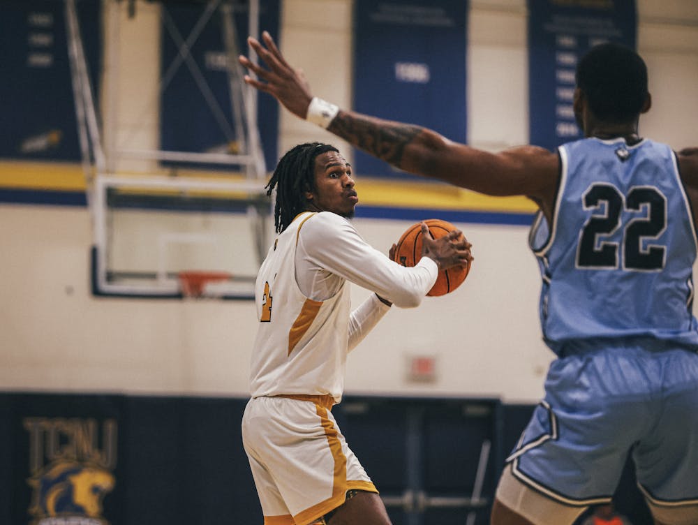 <p><em>Senior forward Matthew Okorie is averaging over 13 points per game. (Photo by Arion Owes)</em></p>