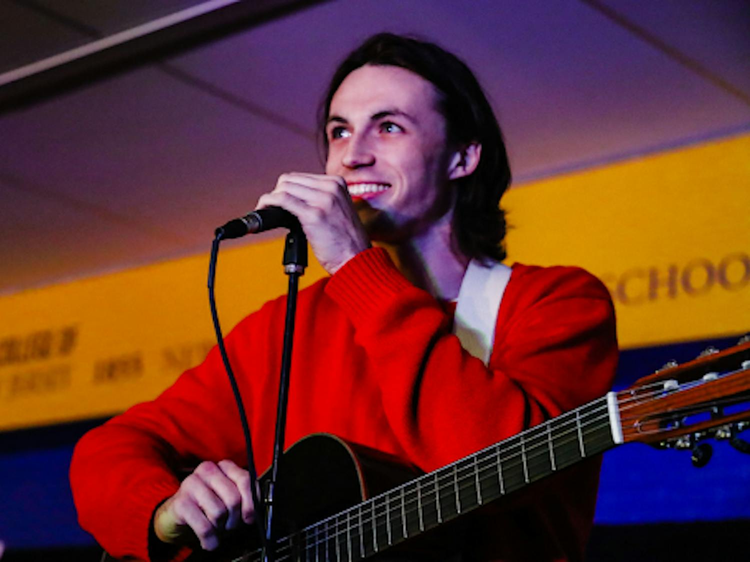 Between McPoland pointing out fans wearing his merch in the room, saying hello to familiar faces in the crowd and sharing stories and laughter, the show had a really intimate feel (Photo courtesy of Jessie Bodnar).