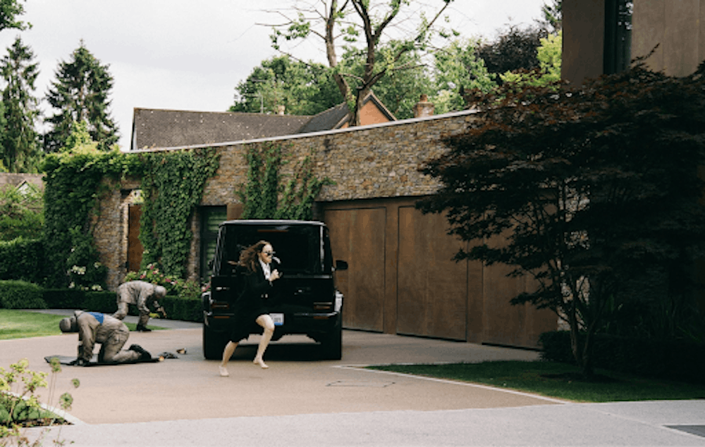 <p><em>Emma Stone, Jesse Plemons and Aidan Delbis in Yorgos Lanthimos’ “Bugonia.” (Photo courtesy of </em><a href="https://www.imdb.com/title/tt12300742/?ref_=mv_close"><u><em>IMDb</em></u></a><em>)</em></p>