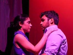 Romeo and Juliet in All College Theatre’s recent production. (Photo courtesy of Jayne Ritter)