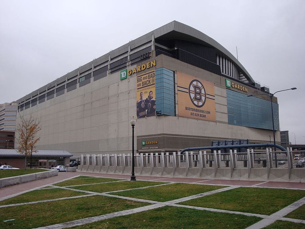 <p><em>The 4 Nations Face-Off final was at TD Garden in Boston. (Photo courtesy of Nywalton / </em><a href="https://commons.wikimedia.org/wiki/File:TD_Garden.JPG" target="_blank"><em>Wikimedia Commons</em></a><em>)</em></p>