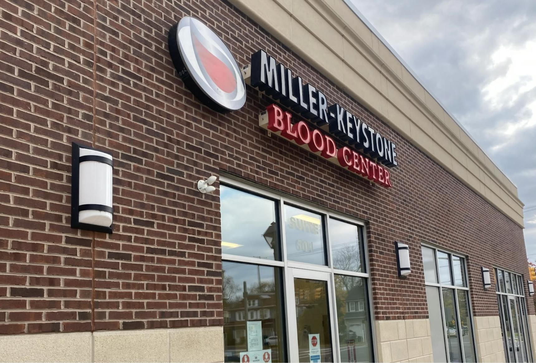 Miller-Keystone Blood Center in Campus Town, where the pre-health blood drive from Oct. 27 to 30 was located (Sean Leonard / News Editor).