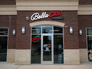 Bella Ciao Pizzeria opened its doors to the campus community in August 2025. (Photo courtesy of Andre Paras / Video Editor)