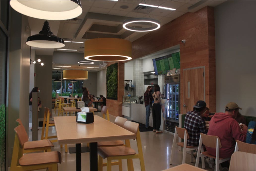 Pastadoro opened its doors this semester to offer made-to-order modern Italian dishes at reasonable prices (Paulina Grodzki / Photographer).