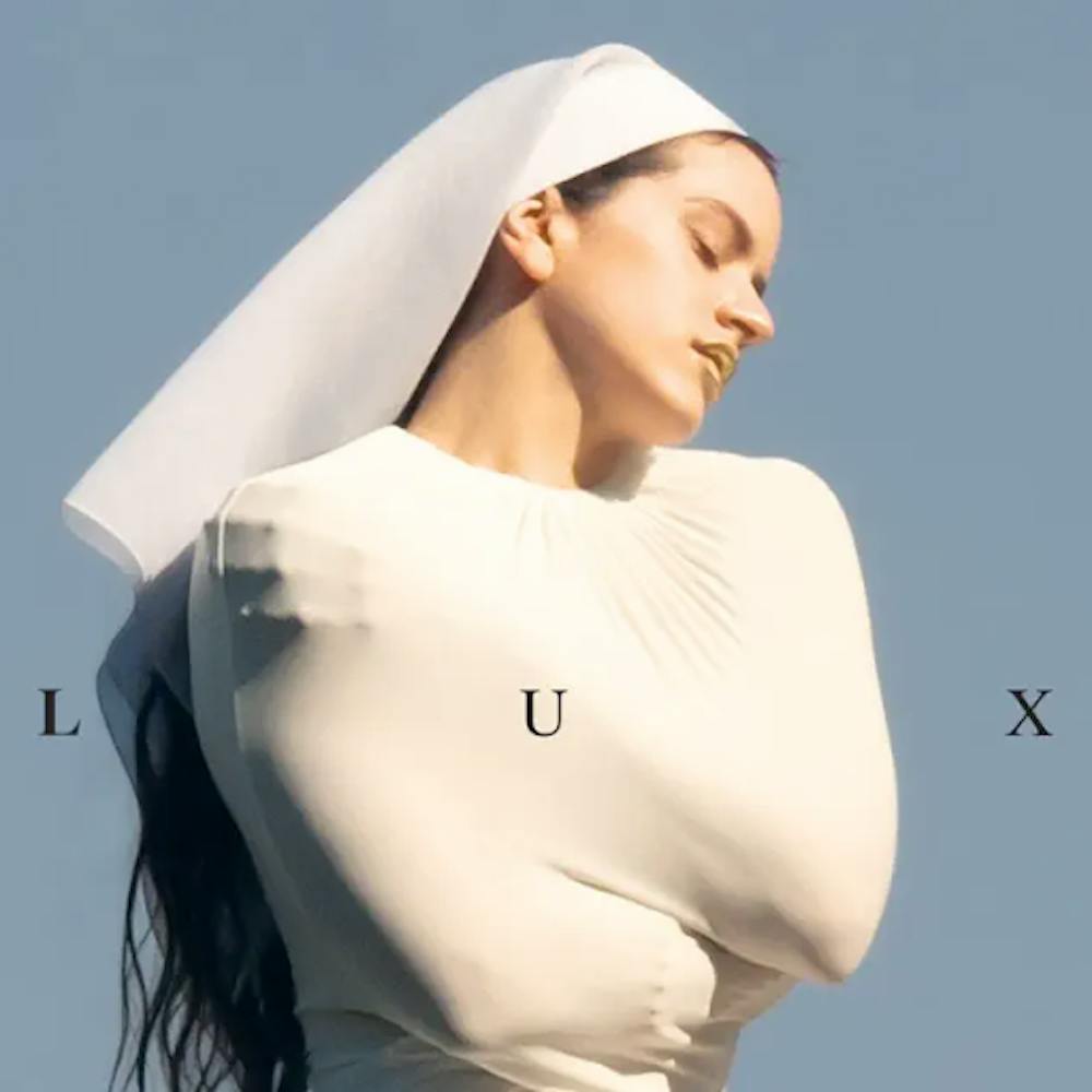 <p><em>Rosalía poses on the album cover for “Lux.” (Photo courtesy of Apple Music)</em><br/></p>