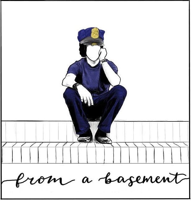 From A Basement is a satirical column written by Miss Misery. This piece describes officer Handy McCuffs&#x27; experience saving the campus from a car parked without a permit (Navya Sinha).