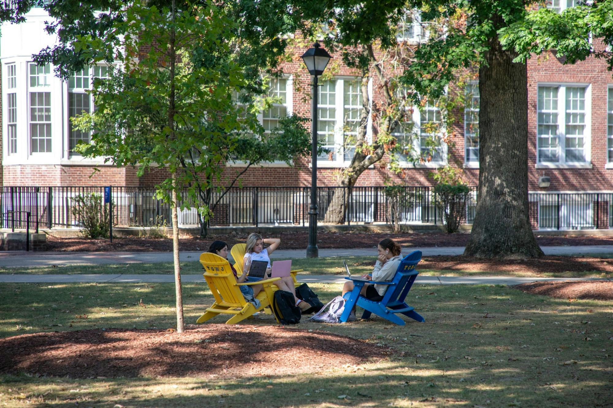 Remember to give yourself grace as a student. (Photo by Andre Paras / Staff Photographer)