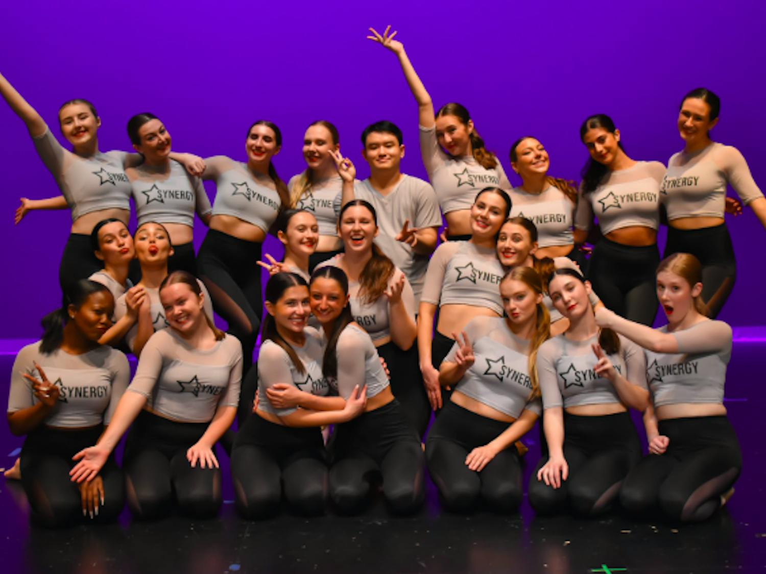 Synergy Dance Company poses for the camera (Photo courtesy of Lauren Schweighardt).