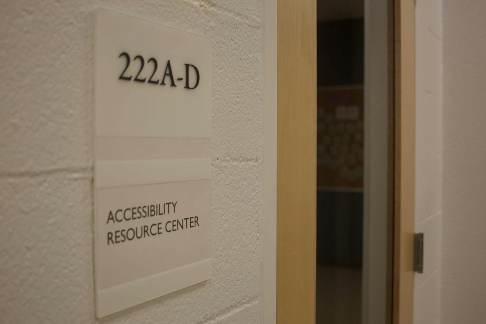 The Accessibility Resource Center team engages in a collaborative ﻿effort to serve roughly 1,500 students who utilize their services (Photo by Kylie Macallister / ﻿Staff Photographer).